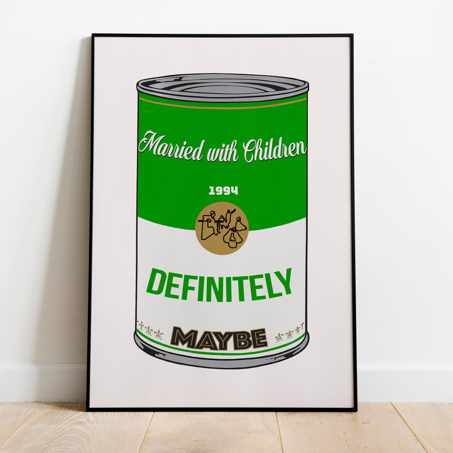 Married With Children Pop Art Print